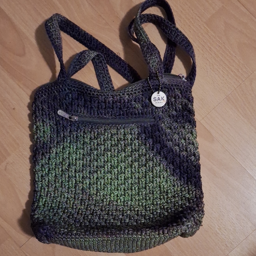 The Sak Multicolor Crochet Shoulder Bag